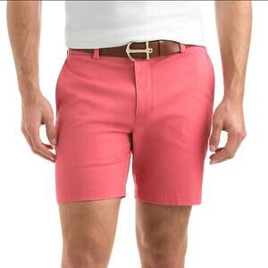 Vineyard Vines Club Shorts 38 Salmon Pink Preppy Golf Dad Coastal Nantucket